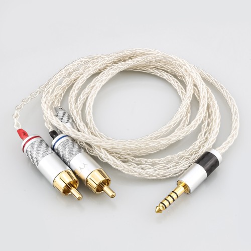 HIFI 4.4mm to 2 RCA Audio Cable For Sony WM1A/1Z PHA-1A/2A Z1R Upgrade Cable - Picture 7 of 10
