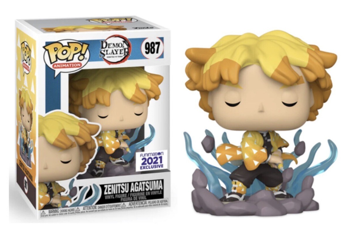NEW 2022 Funko POP! Zenitsu Agatsuma (Thunder Breathing NEW 2022 Funko POP! Zenitsu Agatsuma (Thunder Breathing