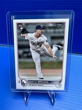2022 Topps 2 Rookie Card of Justin Bruihl  -  Dodgers  