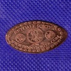 Ryedale Coin Sorter "Error" Elongated Pressed Copper Penny