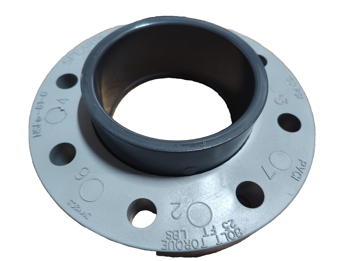 Spears XL1T23 Slip On Flange PVC 4
