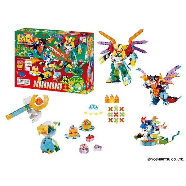 LaQ Blocks YOSHIRITSU L008428 LaQ Creative Building Toy Bonus set