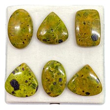 6 Pcs Natural Atlantisite 27-33mm Huge Pendant Size Untreated Cabochon Gemstones