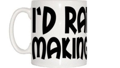 I'd Rather Be Making Movies Tasse