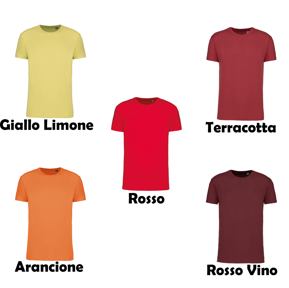 FM London (confezione da 4), magliette biologiche da uomo