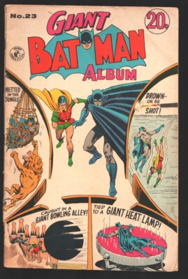 Giant Batman Album #23 1970's-Coldur-Golden Age Batman stories-G ...