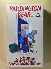 Paddington Bear, VHS Video, 3 Exciting Adventures, Cert U