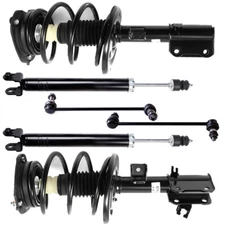 6 Pieces For 2007-2012 Nissan Altima Front Struts & Rear Shocks & Sway Bars