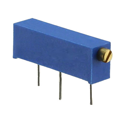 3006P-1-501LF   Trimmer Cermet Multiturn  500R 750mW linear liegend [2 pcs]  #B2