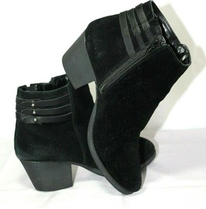 white mountain black booties