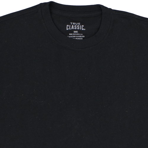 True Classic Mens Short Sleeve Shirt Longer Length Lightweight Cotton - Picture 10 of 22