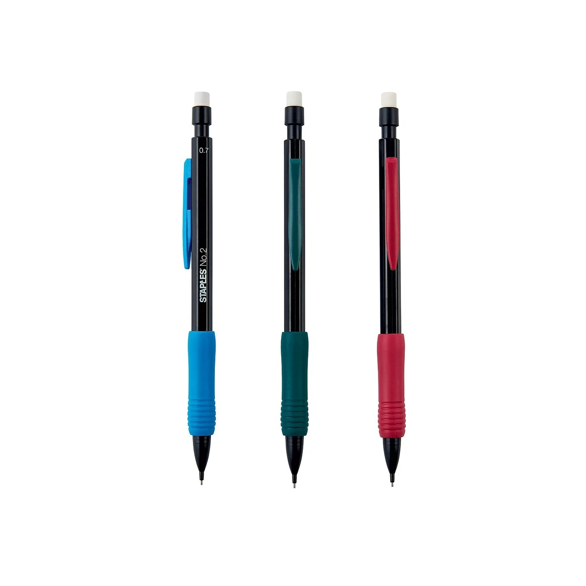 Staples Mechanical Pencils No. 2 Soft Lead Dozen 11454 CC 514742