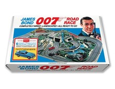 A. C. Gilbert James Bond 007 Road Race Play Set Box.