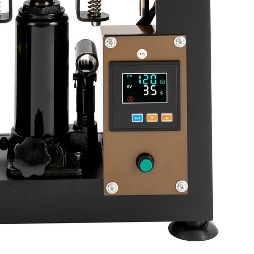 Hydraulic Heat Press Machine with Dual 2.4"X4.7" Dab Heated Plates 900W 10 Ton - Picture 8 of 24