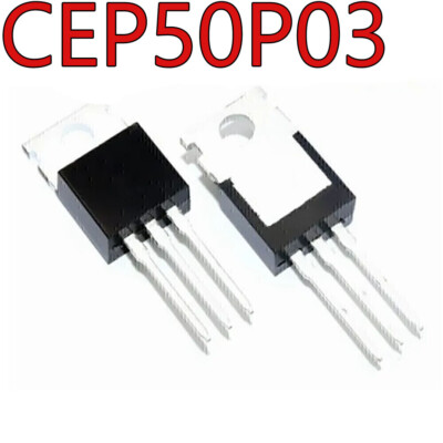 10pcs CEP50P03 TO-220 -30V -47A