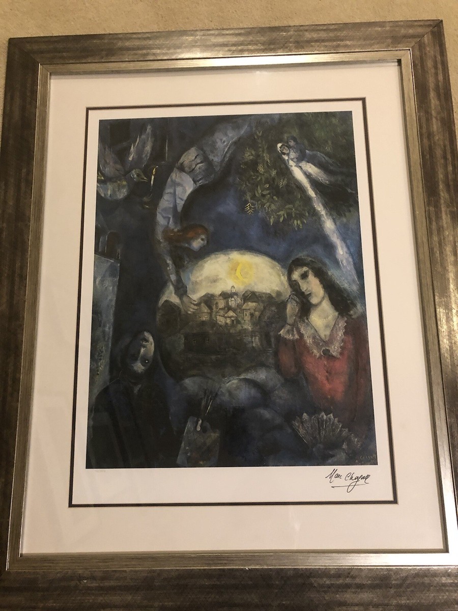 Original Limited Edition SIGNED Numbered 12/350 MARC CHAGALL