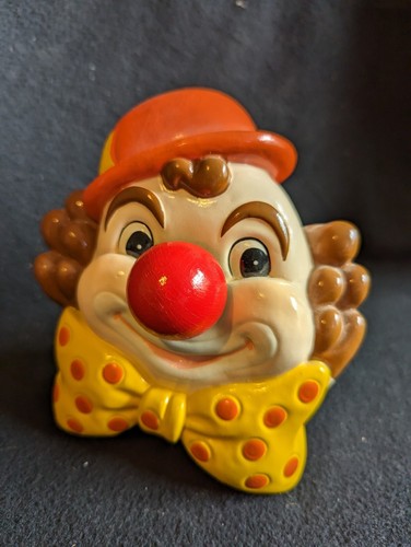 Josef Originale - Clown gelbe Spieluhr spielt Candyman - JAPAN