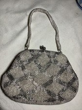 La Regale Vintage Hand Beaded Bag Made in Korea- Stunning