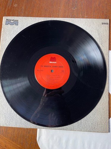 THE IMMORTAL JOHNNY DODDS LP Vinyl Reissue, Remastered VG - Picture 3 of 6