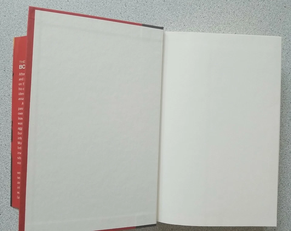 2009 Robert Ludlum's THE BOURNE DECEPTION by Lustbader : 1st Ed HB Large Print - Image 2 of 4