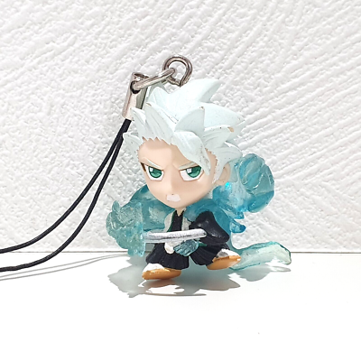 Bandai BLEACH Captain HITSUGAYA TOSHIRO swing mascot Keychain