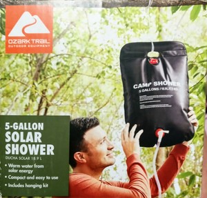 solar portable shower
