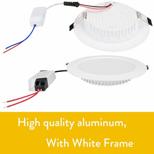 6W 9W 12W 18W Dimmable LED Bulb Recessed Ceiling Downlight White Lamps Bright - Picture 3 of 15