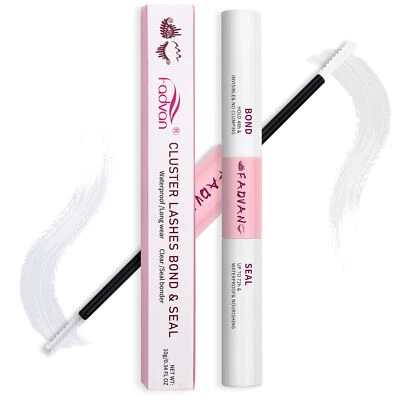 FADVAN Lash Bond and Seal Lashes Glue for Individual Cluster DIY Eyelash Extensions