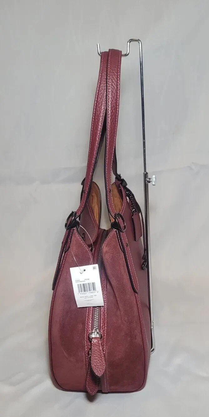 COACH Borsa a tracolla Lori nuova con etichette (V5 Cardinale)