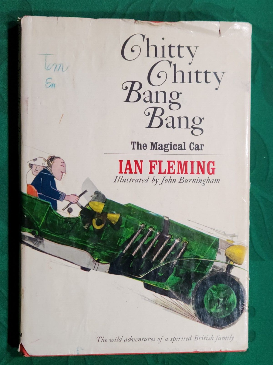 Chitty Chitty Bang Bang: The Magical Car by Ian Fleming 1964 hcdj