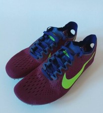 Nike Zoom Victory 3 Track Spikes 835997-600 Bordeaux Volt Mens Size 12.5