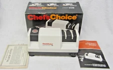 Nice CHEF’S CHOICE 110 PRO Electric Diamond Hone Knife Sharpener in Box w/Manual