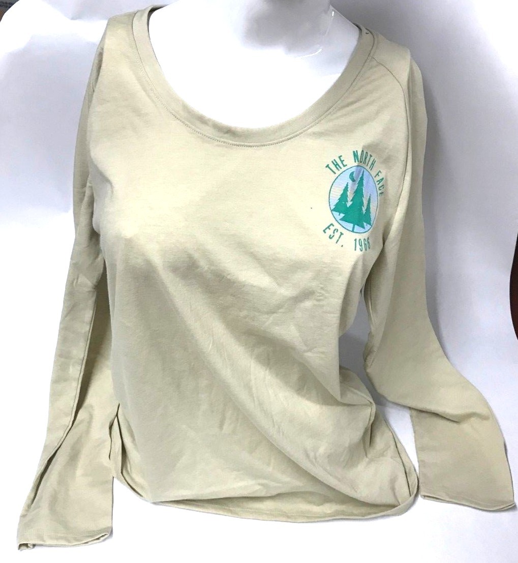■THE NORTH FACE■ Women's Verdi Long Sleeve T-Shirt NT7TQ80 The North Face Womens T-Shirt - Long Sleeve - Tank Top New
