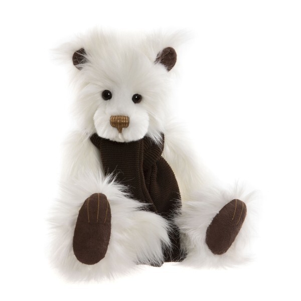 Peluche Jules Charlie Bears : Le grand ours nounours articulé pour des câlins éternels