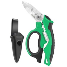 8" Stainless Angle Type Electrician Scissors Heavy Duty Electrician Scissors