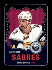 2010-11 O-Pee-Chee Retro Black Rainbow #261 Chris Butler Buffalo Sabres 063/100