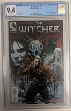 The Witcher #1 CGC graded 9.4 dark horse comics