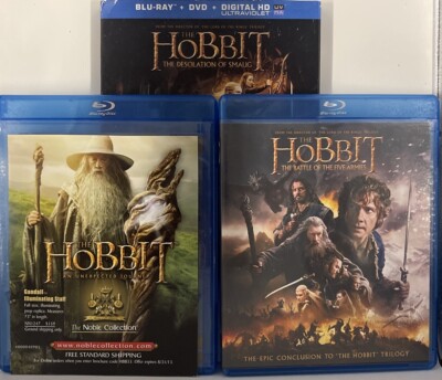 The Hobbit Trilogy Lot Blu-Ray