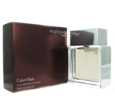 Euphoria By Calvin Klein Men 3.4 oz 100 ml *Eau De Toilette* Spray Nib Sealed