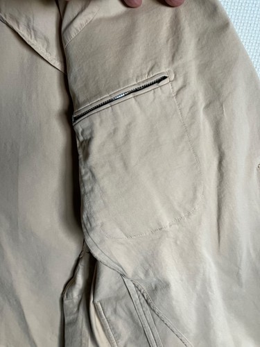 Blazer Bobby Jones beige 2 botones algodón nuevo con etiquetas, grande - Imagen 8 de 11