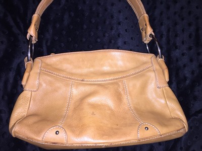 how to clean light leather purse