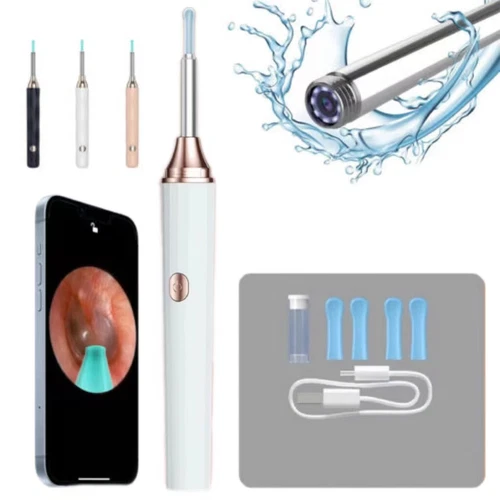 Smart Ear Wax Removal Pick LED Wireless Ear Camera Otoscope Visual Ear Cleaner - Bild 7 von 19