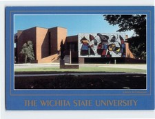 Postcard Ulrich Art Museum, Wichita State University, Wichita, Kansas