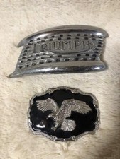 Vintage Triumph Original Buckle 2 set Japan purchased about 40 years ago