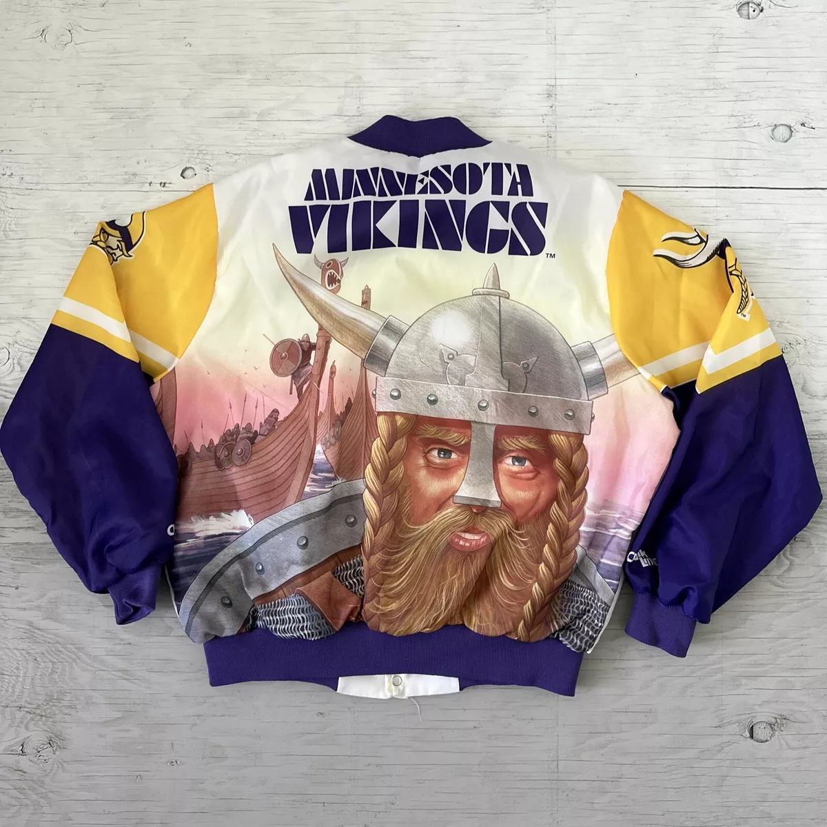 Vikings satin jacket sale