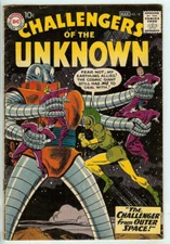 CHALLENGERS OF THE UNKNOWN #12 4.0 // DC COMICS 1960