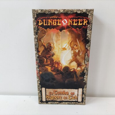 Dungeoneer: Das Grabmal des Herrn der Lich - Brettspiel Box Atlas Games