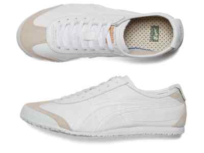 Onitsuka Tiger ホワイトスニーカー 245mm Onitsuka tiger Mexico 66 WHITE/WHITE new for UNISEX from Japan | eBay