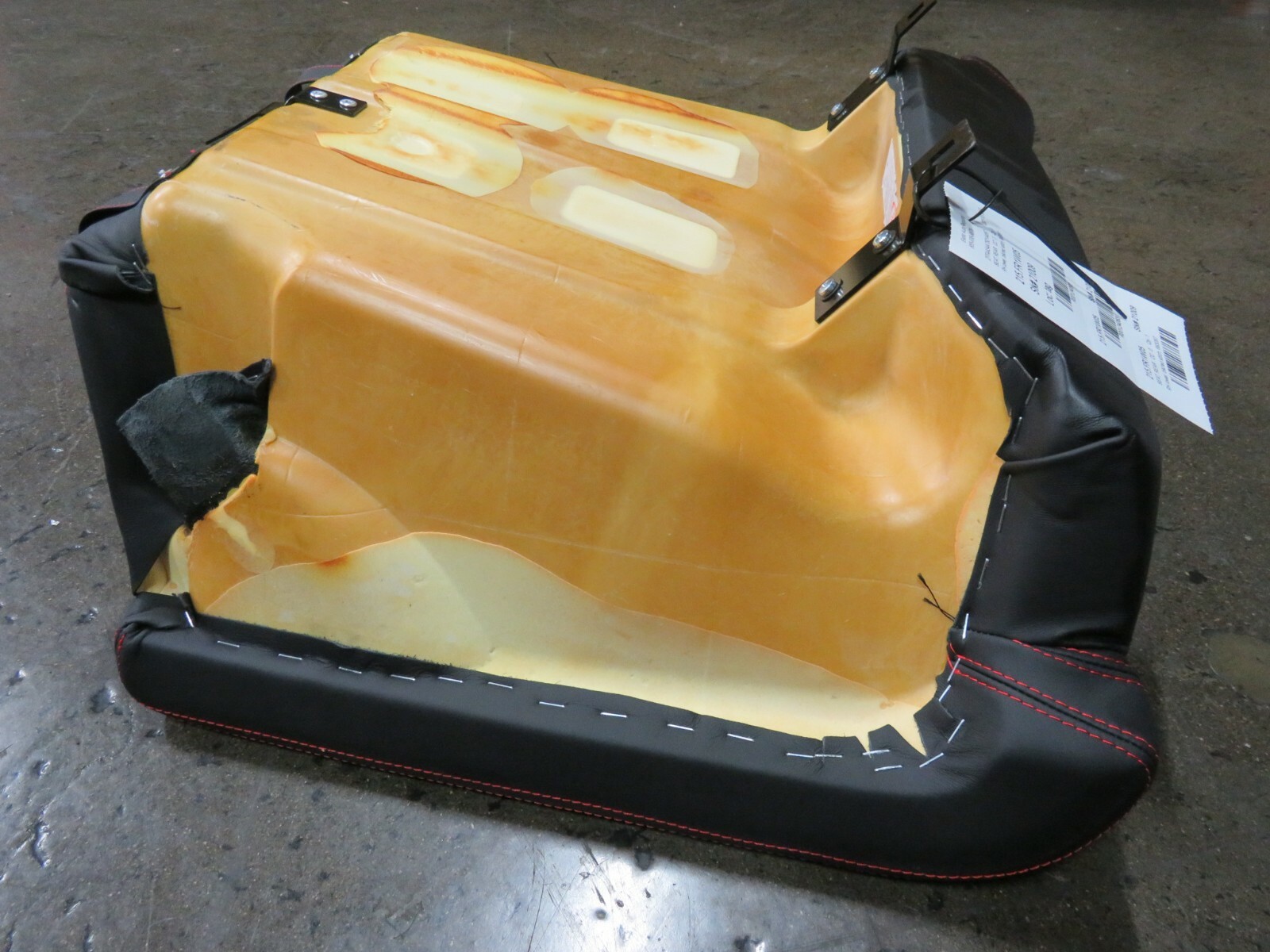 Ferrari 612 Scaglietti, RH, Right, Lower Rear Seat, Blk/Red, Used, P/N 683067