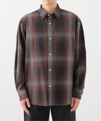 即完25ss ancellm OMBRECHECK SHIRT チェックシャツ 即完25ss 即完25ss ancellm OMBRECHECK SHIRT チェックシャツ 即完25ss